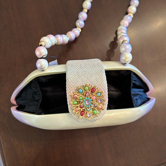 Timmy Woods Beverly Hills Light pink shoulder bag.   New - Picture 3 of 5